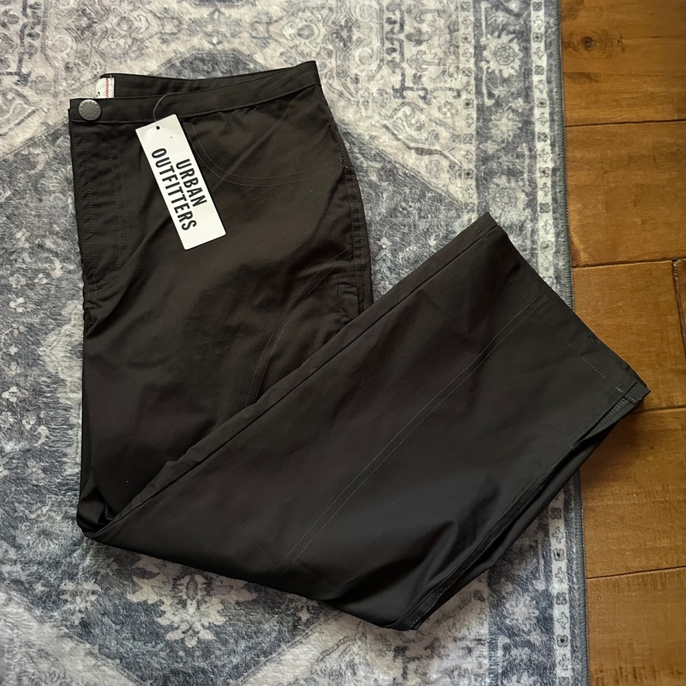 Urban outfitters Charcoal Smooth Capri Pants